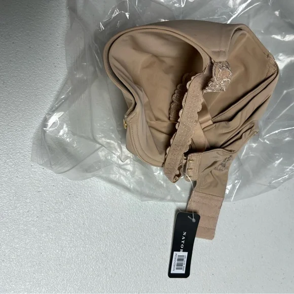 Elegant Tan Natori Lace Bra - Picture 6 of 6